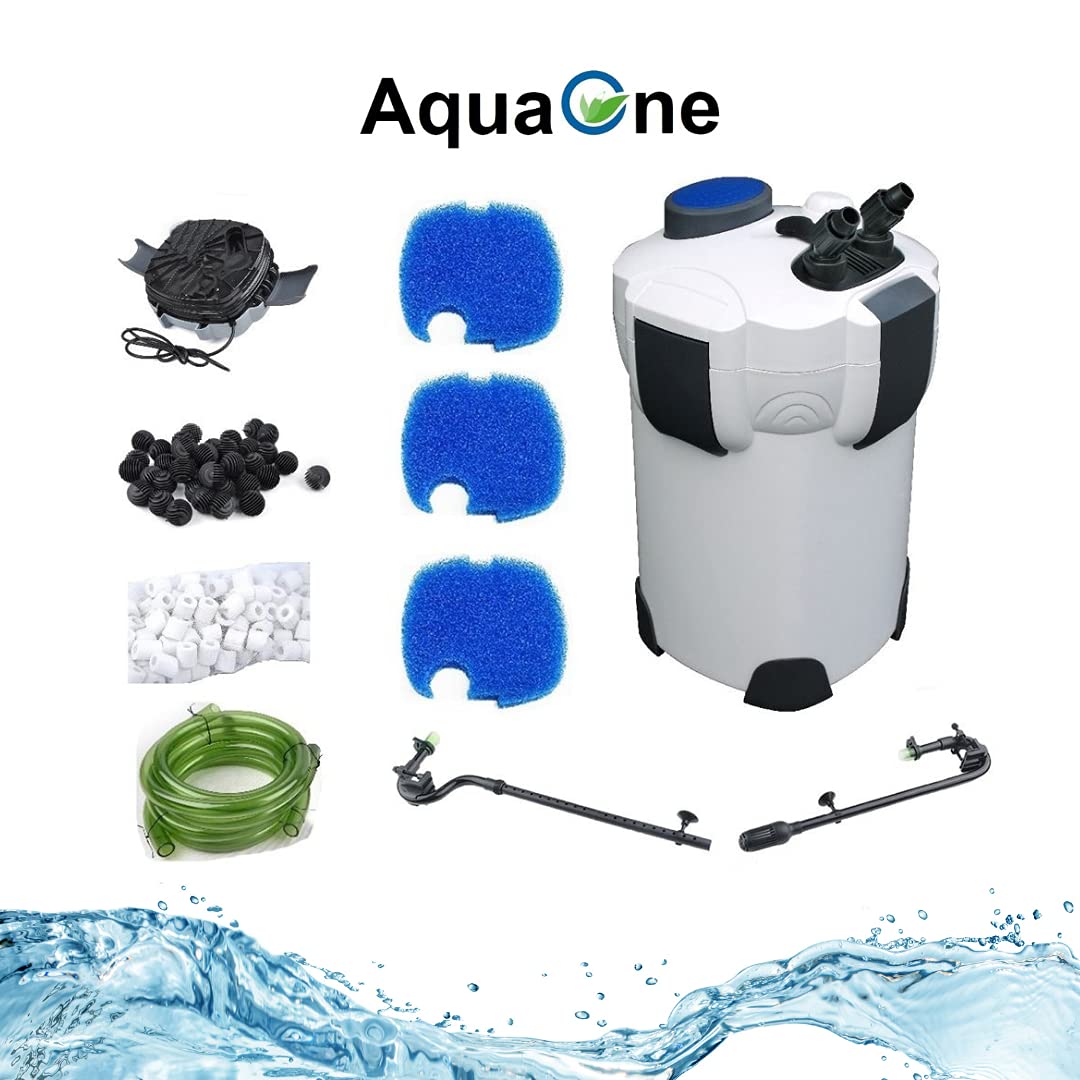 SunSun Filtre extérieur pour aquarium Filtre 2000 L/h à 1000L Bac + Filtre Matériau