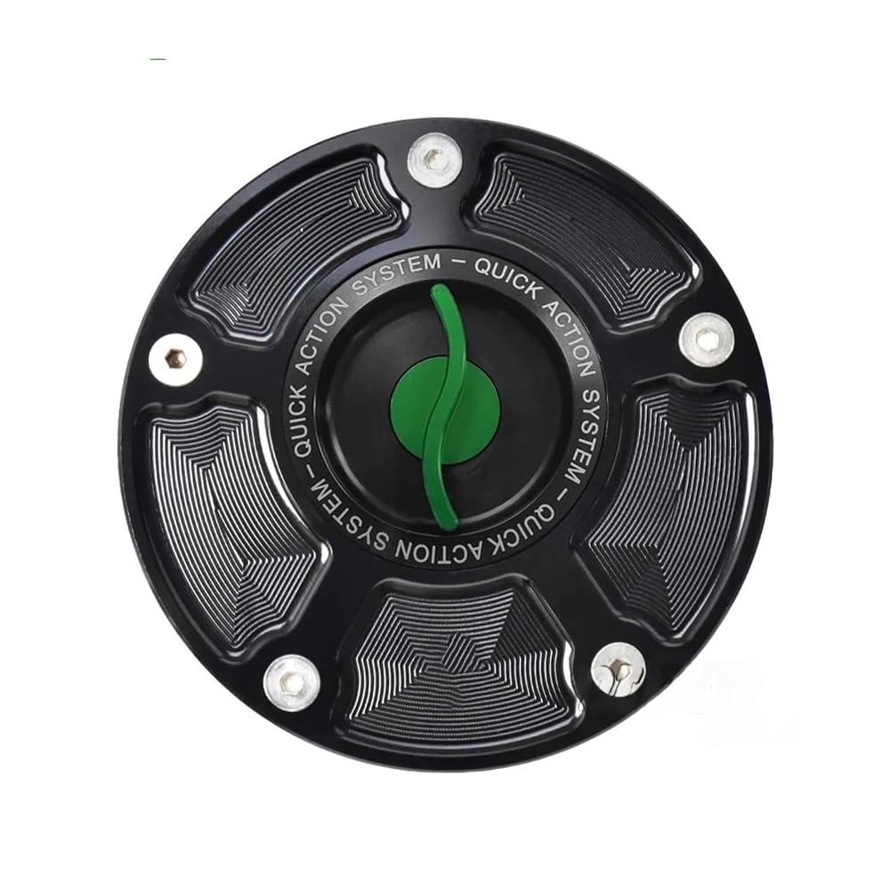 Tappo Serbatoio Carburante per Moto Olio A Sgancio Rapido Coperchio Benzina per Tmax 560 2022-2024 Carburante Moto(Green Type -S)