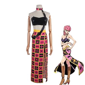 Amazon.co.jp: [Hushan] 空条徐倫 コスプレ服 ジョジョの奇妙な