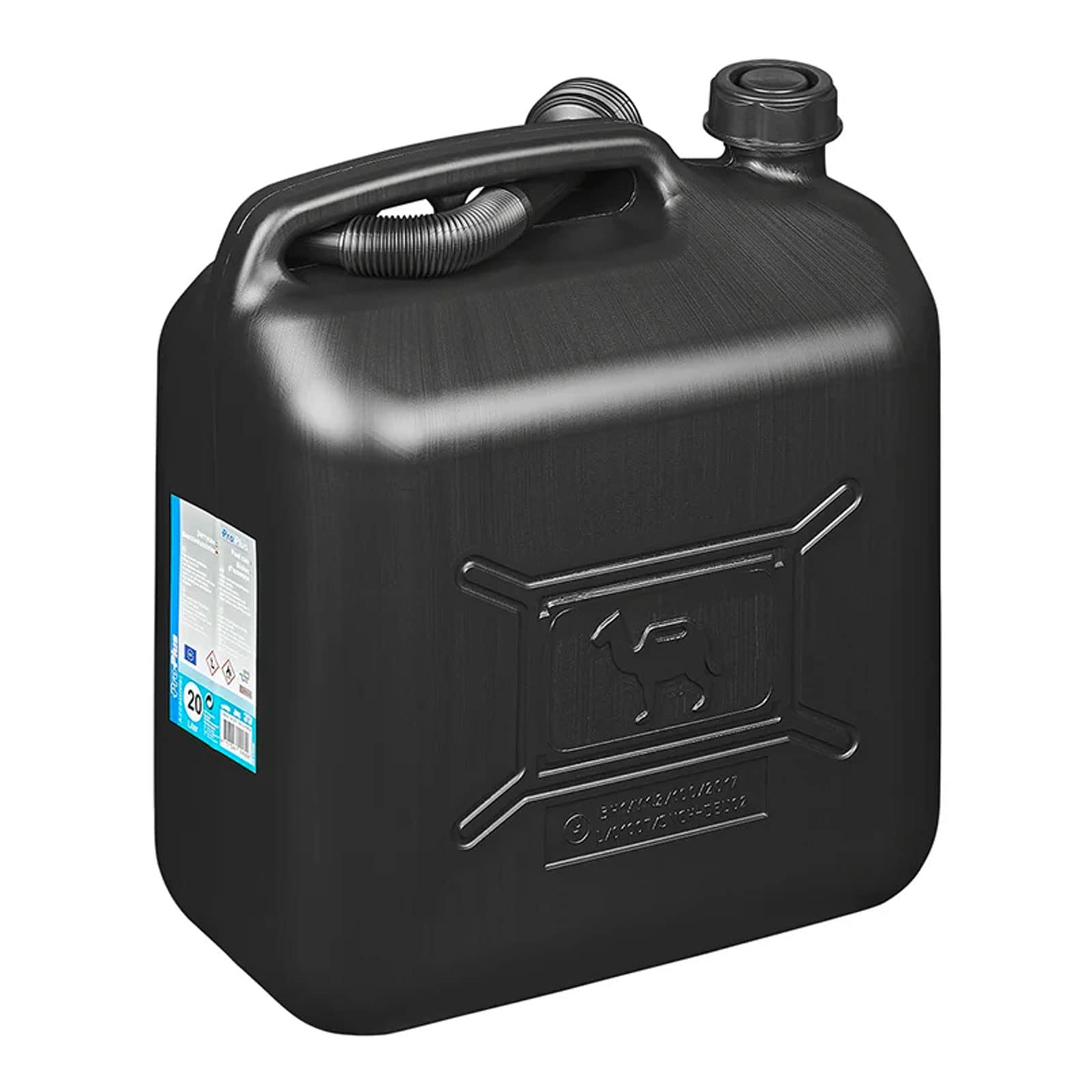 4x Kraftstoffkanister 20L Kunststoff Reserve Diesel Benzinkanister
