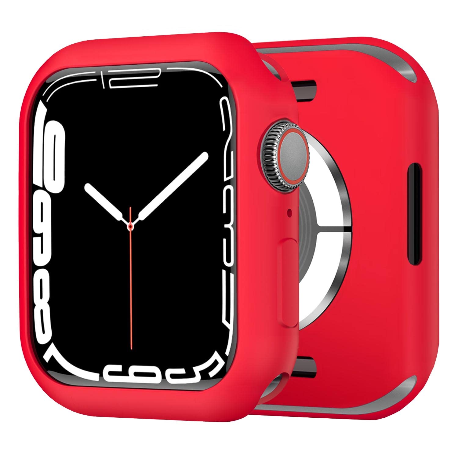 BOTOMALL Schutzhülle für Apple Watch 40mm Serie 6 5 4 SE, weiche, flexible, dünne, leichte TPU-Schutzhülle für iWatch [ohne Displayschutz]