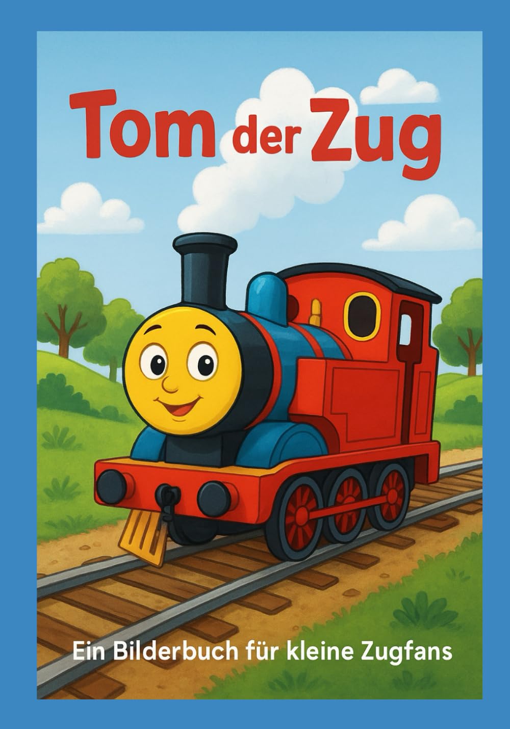 Tom der Zug: Ein fröhliches Bilderbuch für kleine Zugfans
