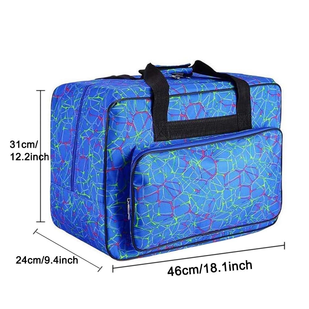 JanTeelGO Sewing Machine Carrying Case Tote Bag
