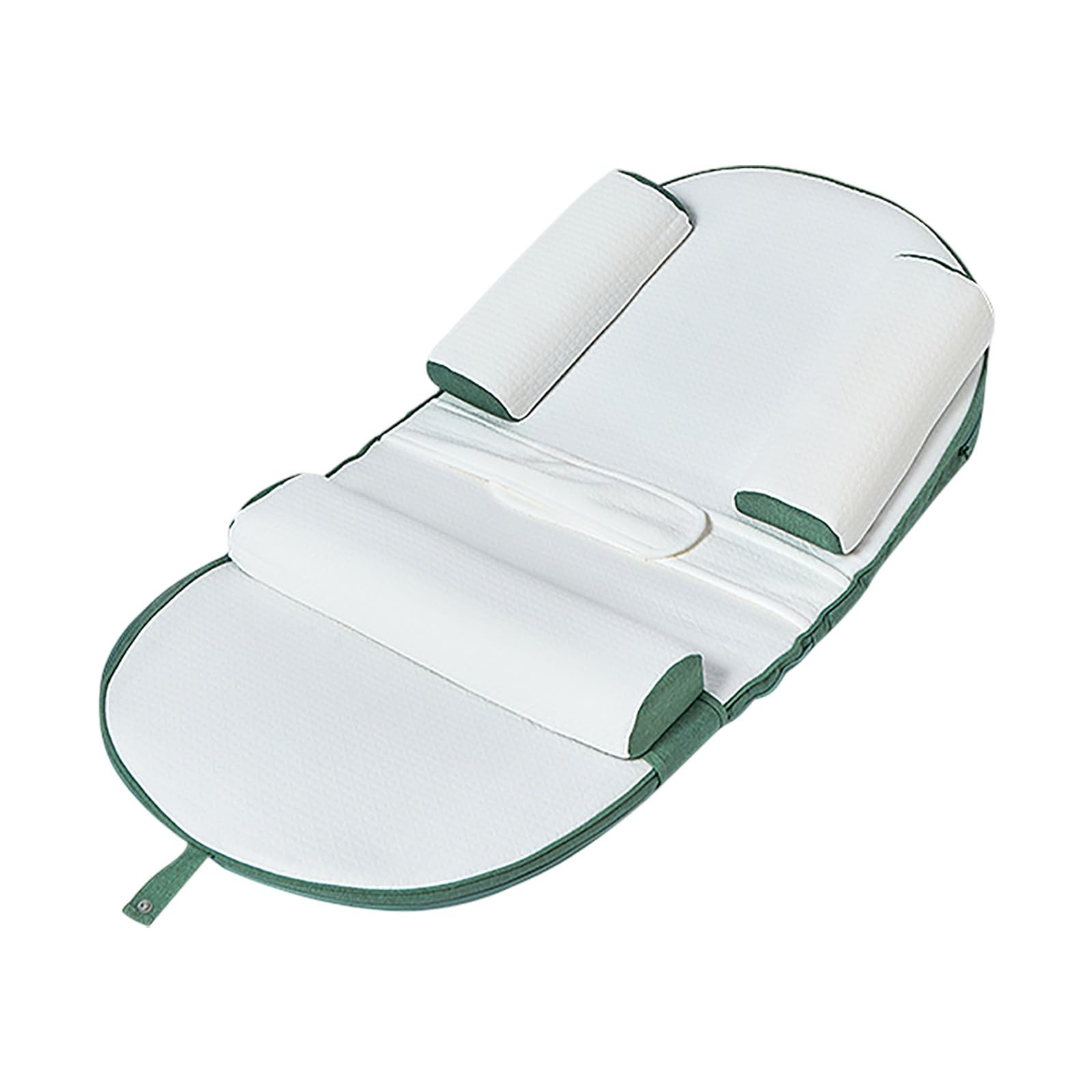 Coussin Coussin d'allaitement pour bébé de Soutien d'alimentation Fonctionnel et de débordement pour bébé d'alimentation Portable Voyage d'allaitement (Green, 90x46x20cm)