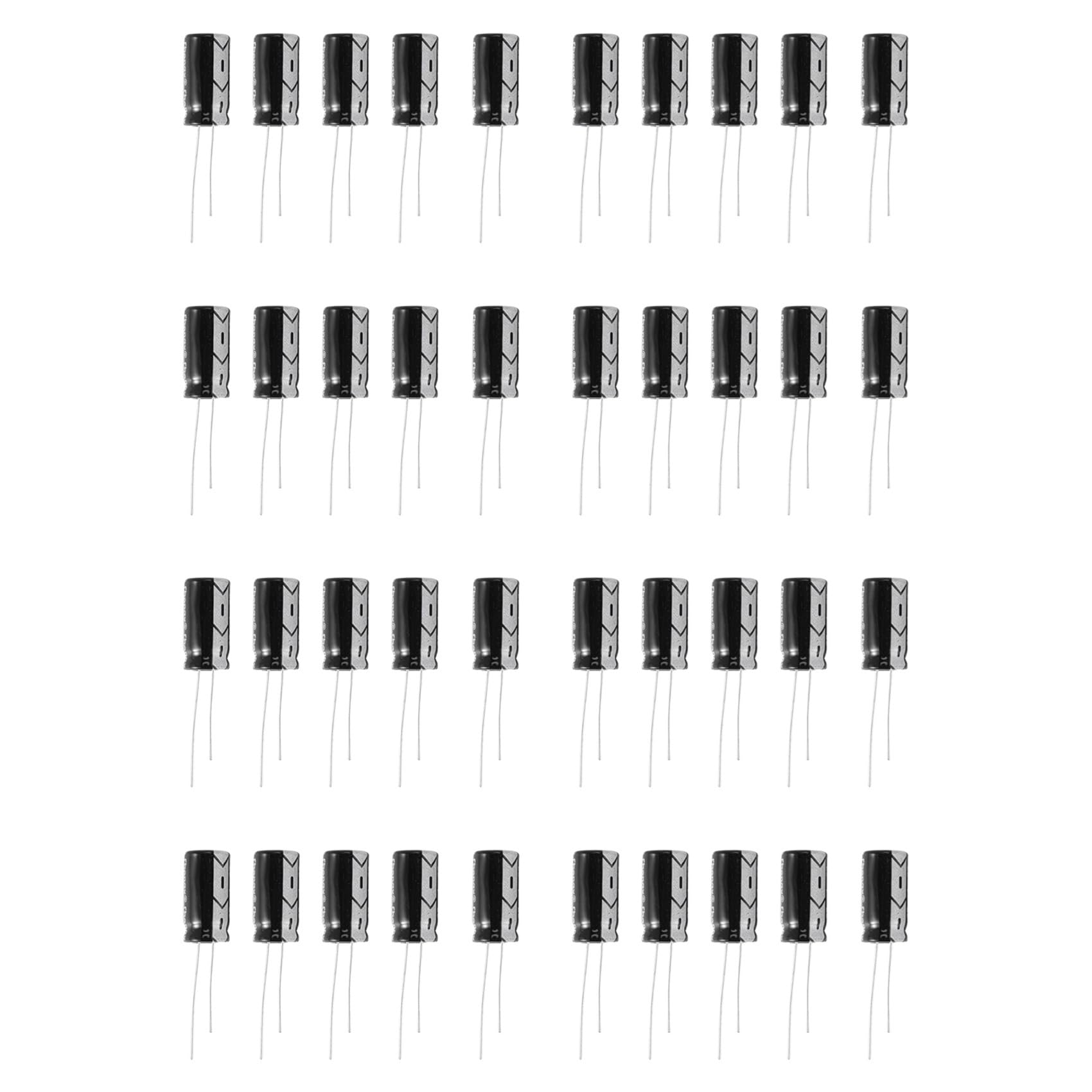 Jnchdghwa 40 X 25V 1000UF 105℃ Radial Electrolytic Capacitor 10x20mm