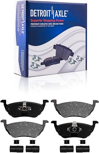 Miniatura 46 de Detroit Axle - Rotores de disco delantero de 10.827 in + pinza de freno lateral del pasajero de repuesto para Toyota RAV4 Prius V Lexus HS250H Scion