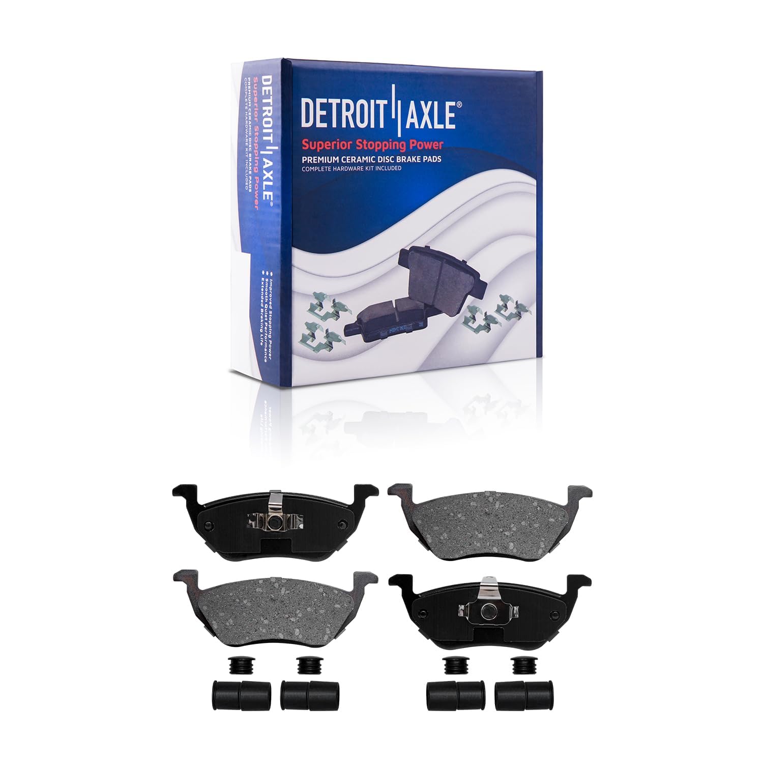 Callahan Front Brake Kit For 2001-2007 Ford Escape, Mazda Tribute, Mercury Mariner - Ceramic Pads & 10.95" Rotors