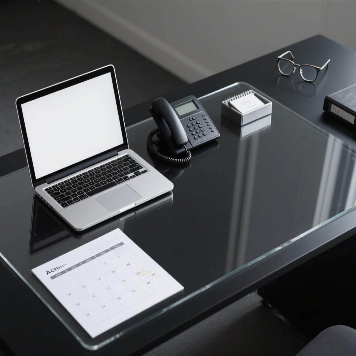 Clear Desk Pad, Transparent PVC Large Computer Table Mat, Non-Slip Heat Resistant Waterproof Writing Table Cover Crystal Clear Dining Desk Protector (100x50cm)