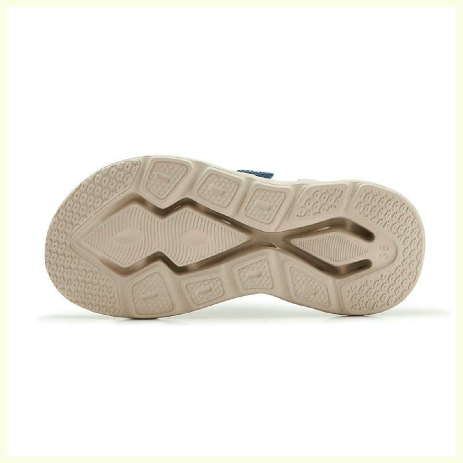 Ciabatte Estive Sandali Scorrevoli in Mesh Traspirante Blu, Cinturino Regolabile con Doppia Fibbia, Suola Spessa, Scarpe Casual Antiscivolo per La Spiaggia-698-3 Blu-36