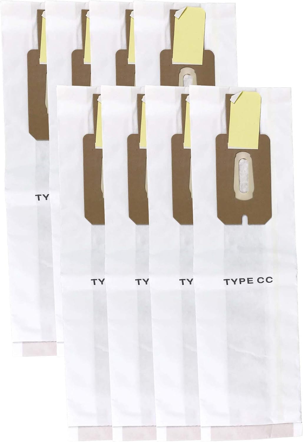8 Type CC Vacuum Bags - Compatible With Oreck Parts # CCPK8, CCPK8DW, PK2008, PK80009DW, PK80009, 68710-6, 687106, Fit Oreck Models CC, XL5, XL7, XL21, XL100C, XL200S (8 Pack) by Crucial Vacuum
