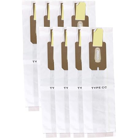 Amazon.com: Oreck tipo de CC bolsas para aspiradora (8-Pack – alergénico  Filtración con cierre – para Fit estilo CC, y todos los modelos de XL  Vertical – comparar a Oreck parte #