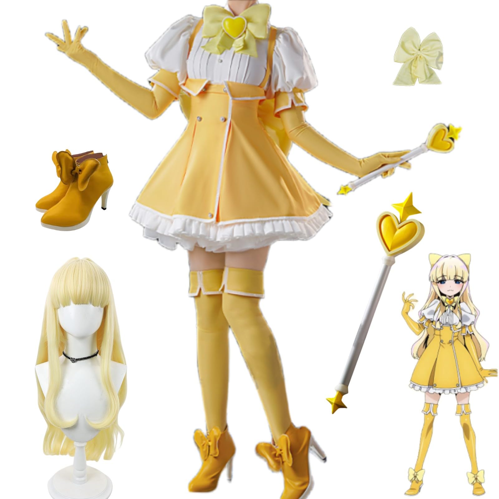 Amazon.co.jp: 魔法少女にあこがれて コスプレ 天川薫子