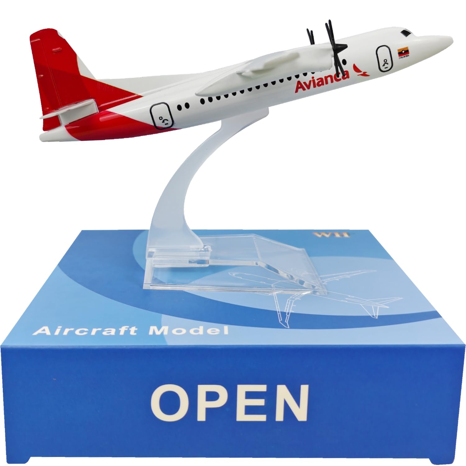 1/400 Scale Model Avianca320 Model Plane Diecast Model Airplanes for adults Die-cast Airplanes for Home/Office Décor