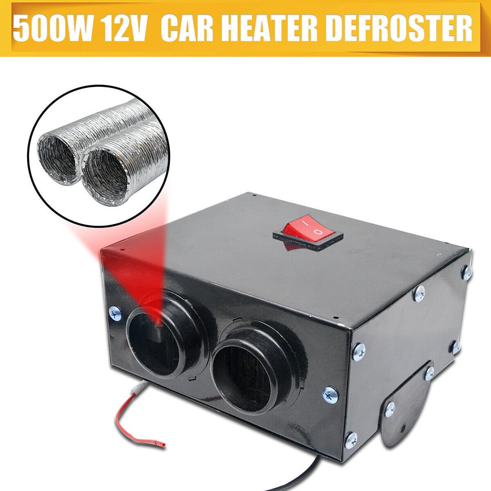 Désembuage de pare-brise à chauffage rapide 12 V/24 V Désembuage Désembuage à faible bruit givre neige brouillard machine