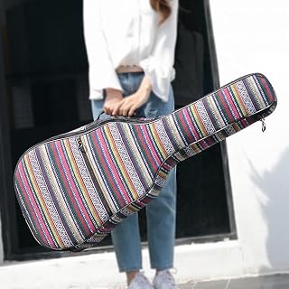 n/A Tricoté Acoustique Guitare Case Sac Sac Double bandoulière Coton Coton épaissie Couverture Douce Sac à Dos (Color… - Les Beatles, Paul McCartney, John Lennon, RIngo Starr, George Harrison n/A Tricoté Acoustique Guitare Case Sac Sac Double bandoulière Coton Coton épaissie Couverture Douce Sac à Dos (Color… – Image 5