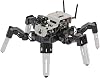 Yahboom 18 DOF Bionic Hexapod Robot Development Kit AI Vision Wireless Handle Control Aluminium Alloy Structure Ubuntu System (Muto S2 with Pi 4B-4G)
