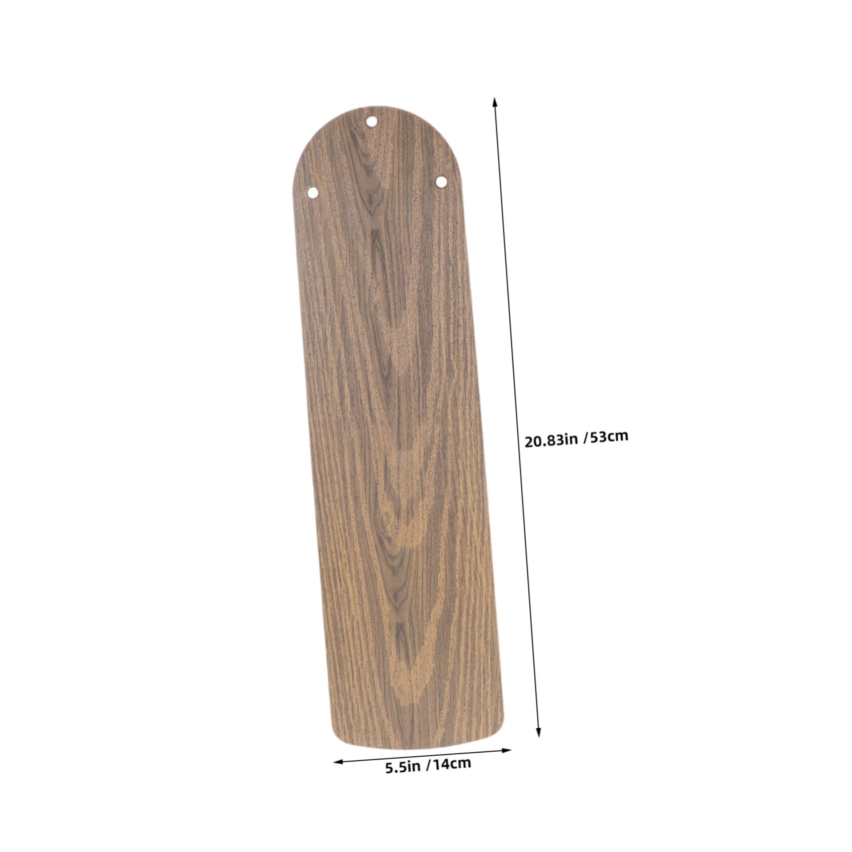 Toyvian 4 Pezzi Lame per Ventilatore Soffitto con Effetto Legno Accessori di Ricambio per Lampade Soffitto Design Raffinato e Resistente per Ambienti Domestici