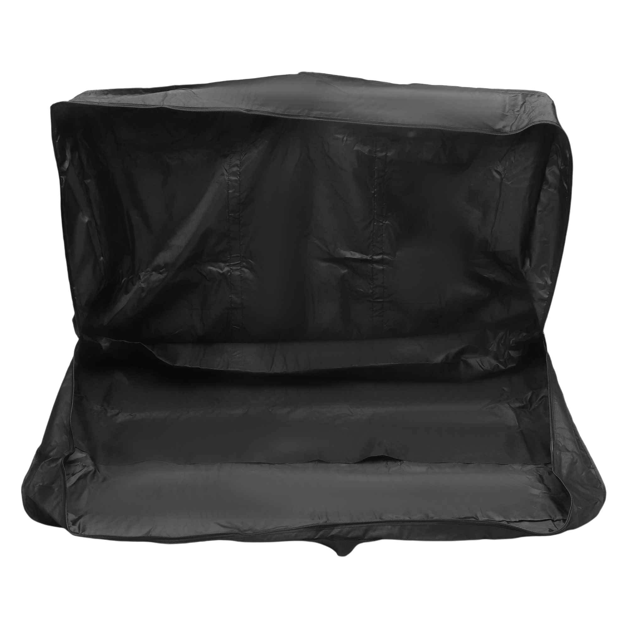 Borsa Trasporto Bicicletta Nero 1 Pc Per Bici Strada Impermeabile | Materiale: 600D/210D, Dim: 140x28x80cm, Compatibile Per MTB, Pieghevoli, Cinghie, Maniglie, Tracolla.
