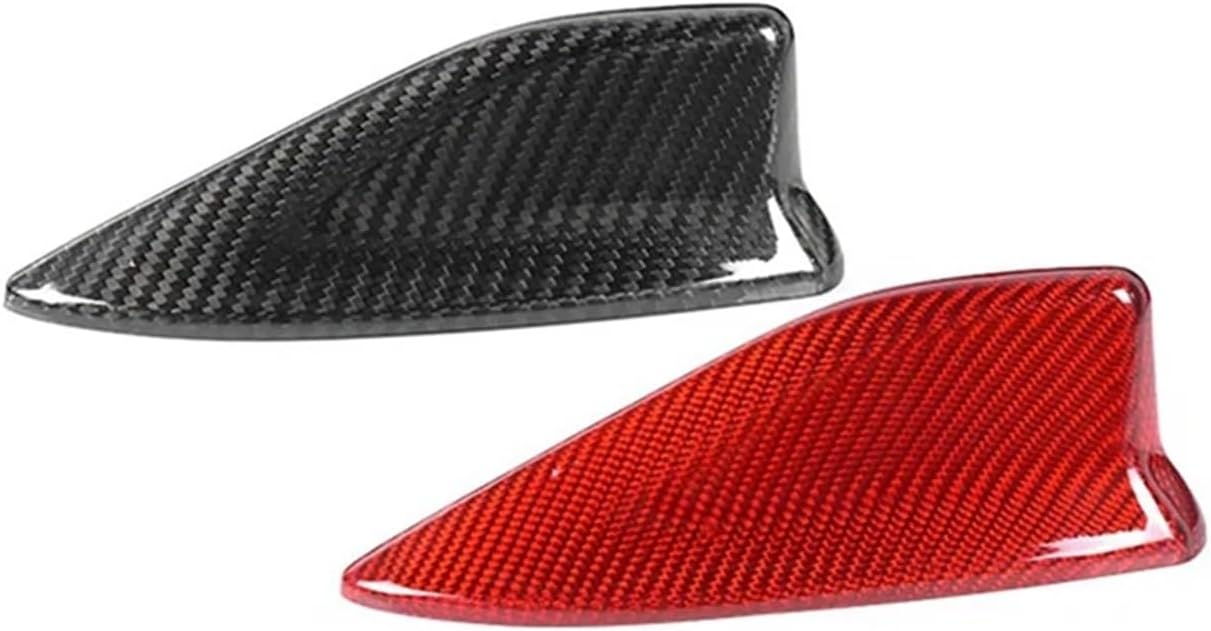 カーボンファイバー製車用ルーフシャークフィンアンテナカバー 外装内装トリム トヨタカムリ 2022年モデル対応