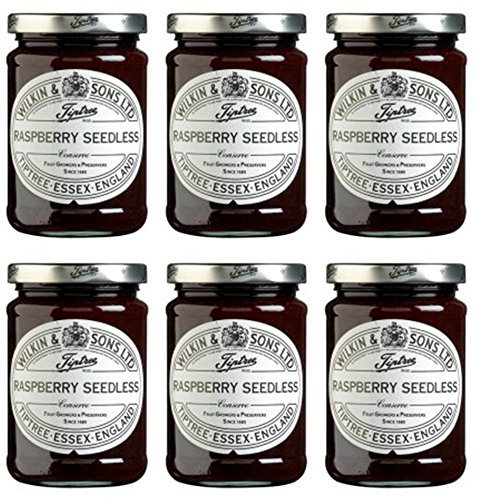Tiptree Himbeer-Samenkonserven, 6 x 340 g