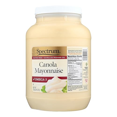 Spectrum Mayonesa de canola Naturals (4x1 galón)