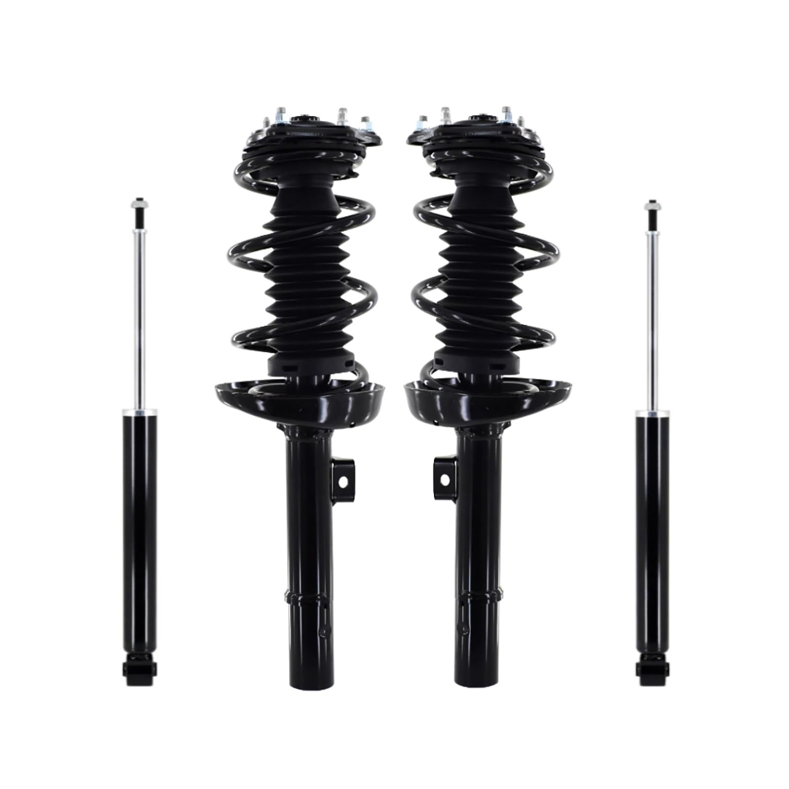 PM Auto Set Front Quick Complete Strut-Coil Spring-Rear Shock Compatible With 2016-2021 Honda Civic