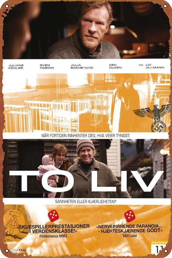 Zwei Leben Club Bedroom Office Coffee Bar Wall Art Retro Poster Tin Signs 12X8 Inch