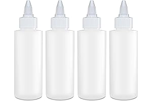 BRIGHTFROM 4oz Leakproof Travel Size Empty Bottles