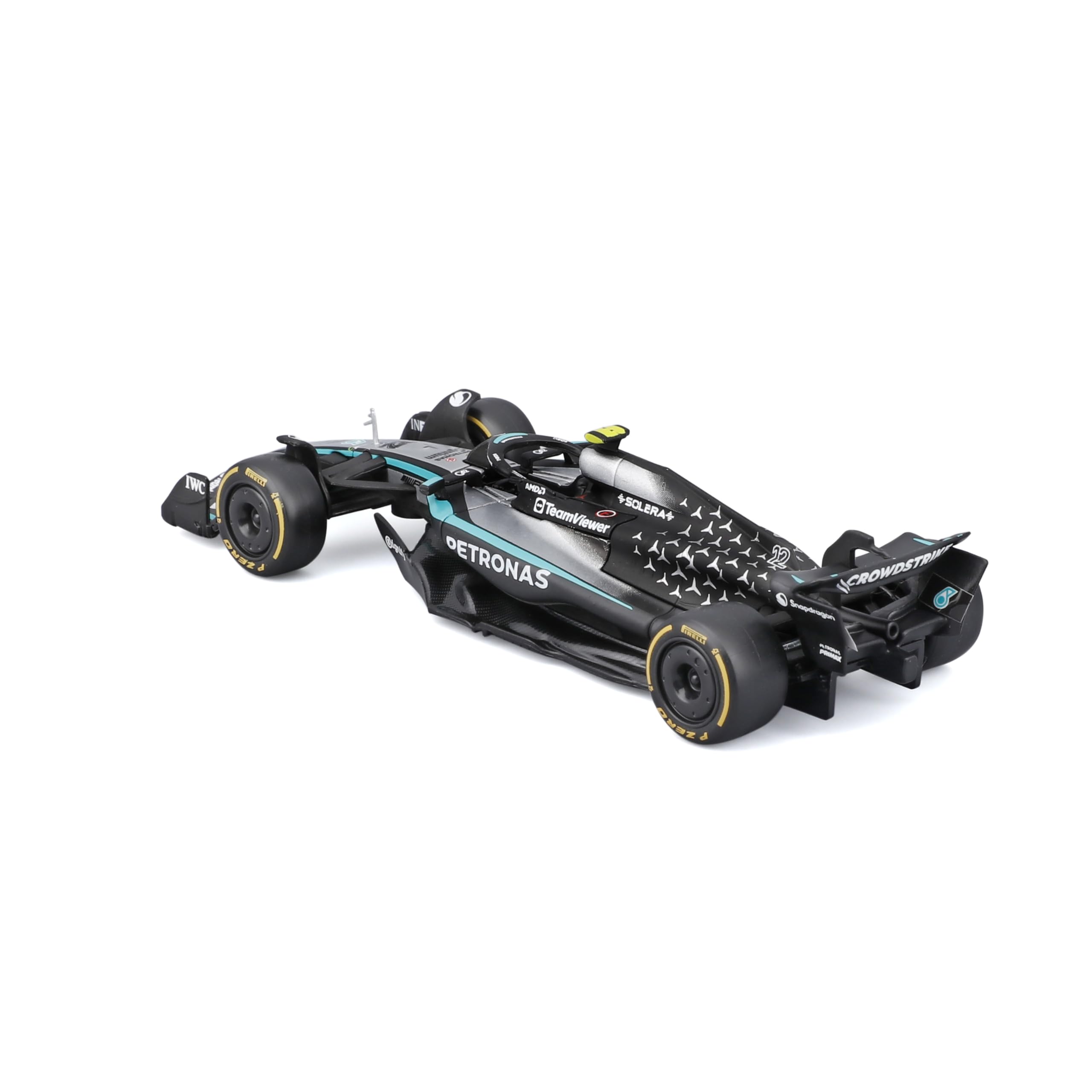 Amazon.com: Xiangtat 1:43 Model Car for 2025 Race AMG F1 W16 12