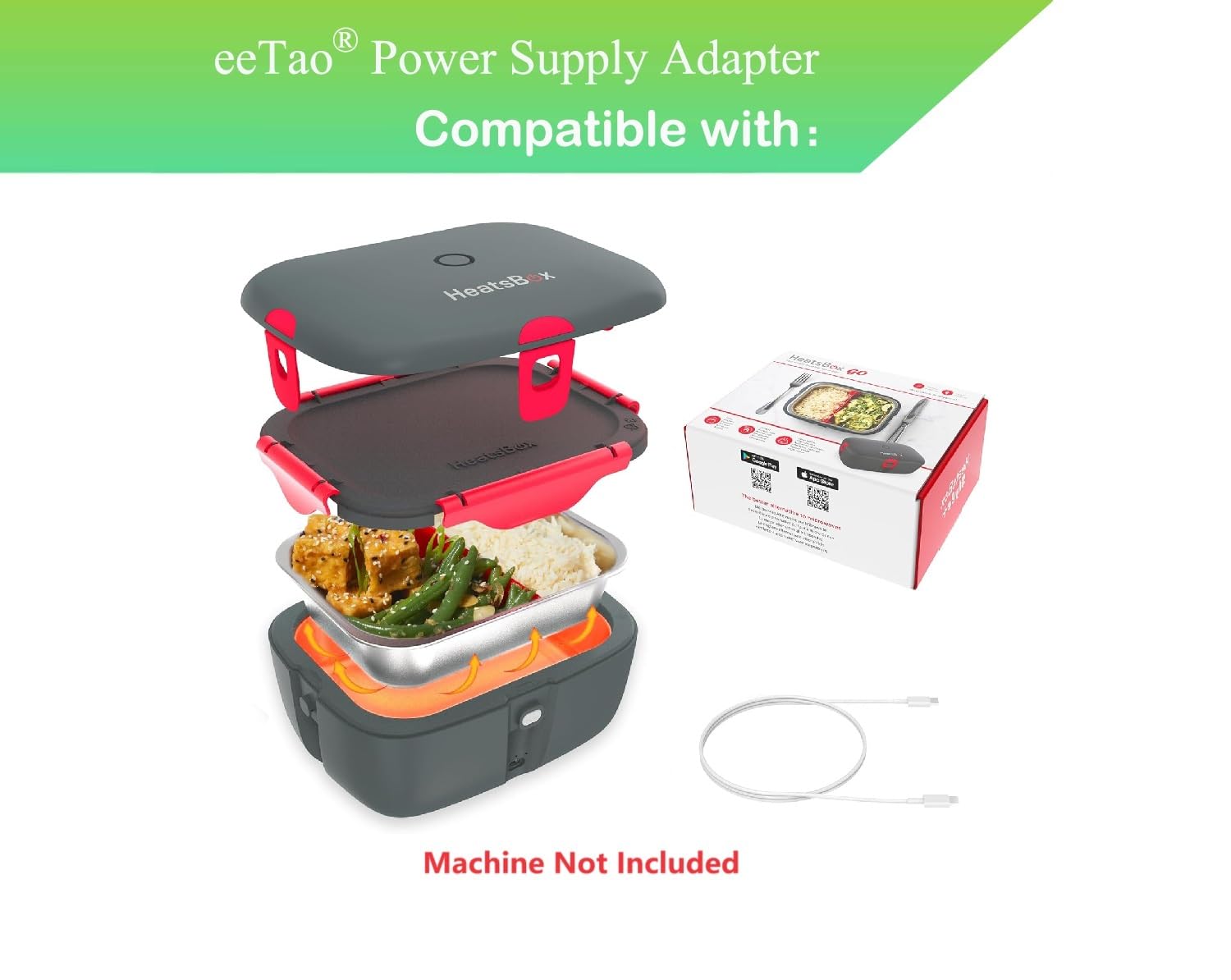 Amazon.com: eeTao Adapter Replacement Charger Compatible with