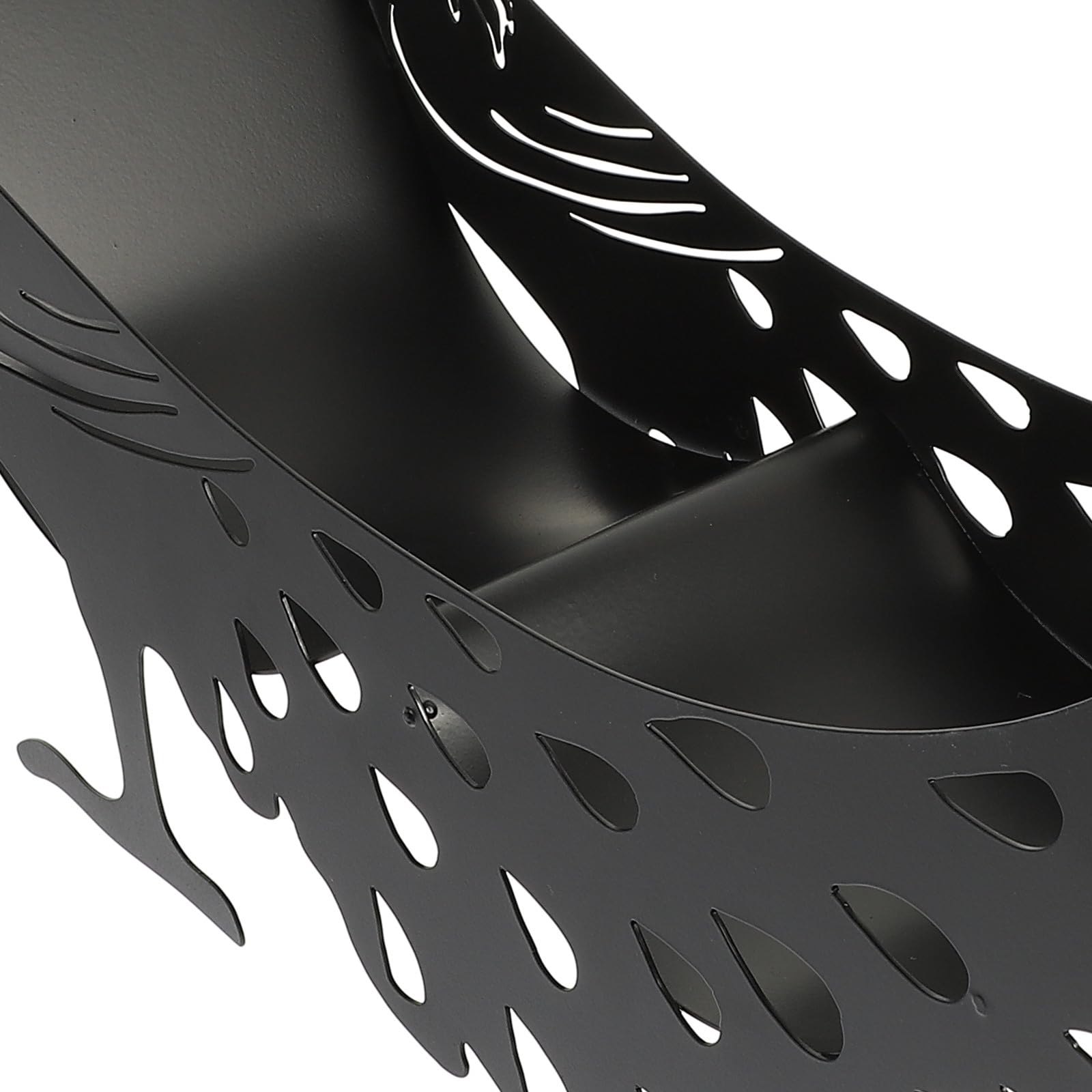 Soporte para Papel Higiénico de Metal con Forma de Ave Exótica, Soporte para Toallas de Papel de Cocina, Negro, Hierro, Almacenamiento y Decoración de Sobremesa para Baño y Salón