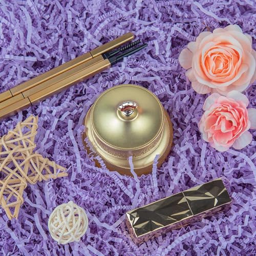 Image of Caleihd Crinkle Cut Paper Shred Filler Gift Cushion Streamer Purple