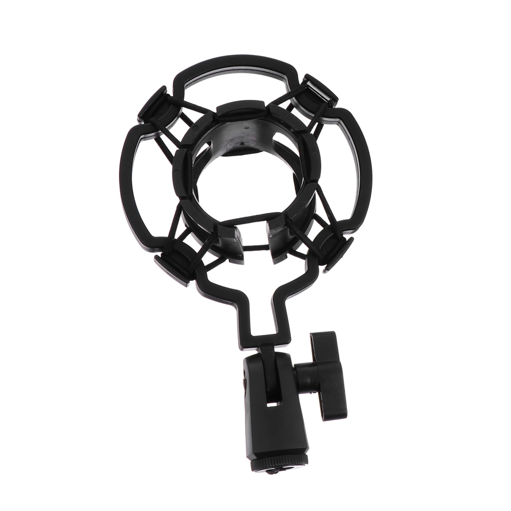 GOOHOCHY Sturdy Plastic Shock Mount for Condenser Mic Mount for Microphone Easy to Install