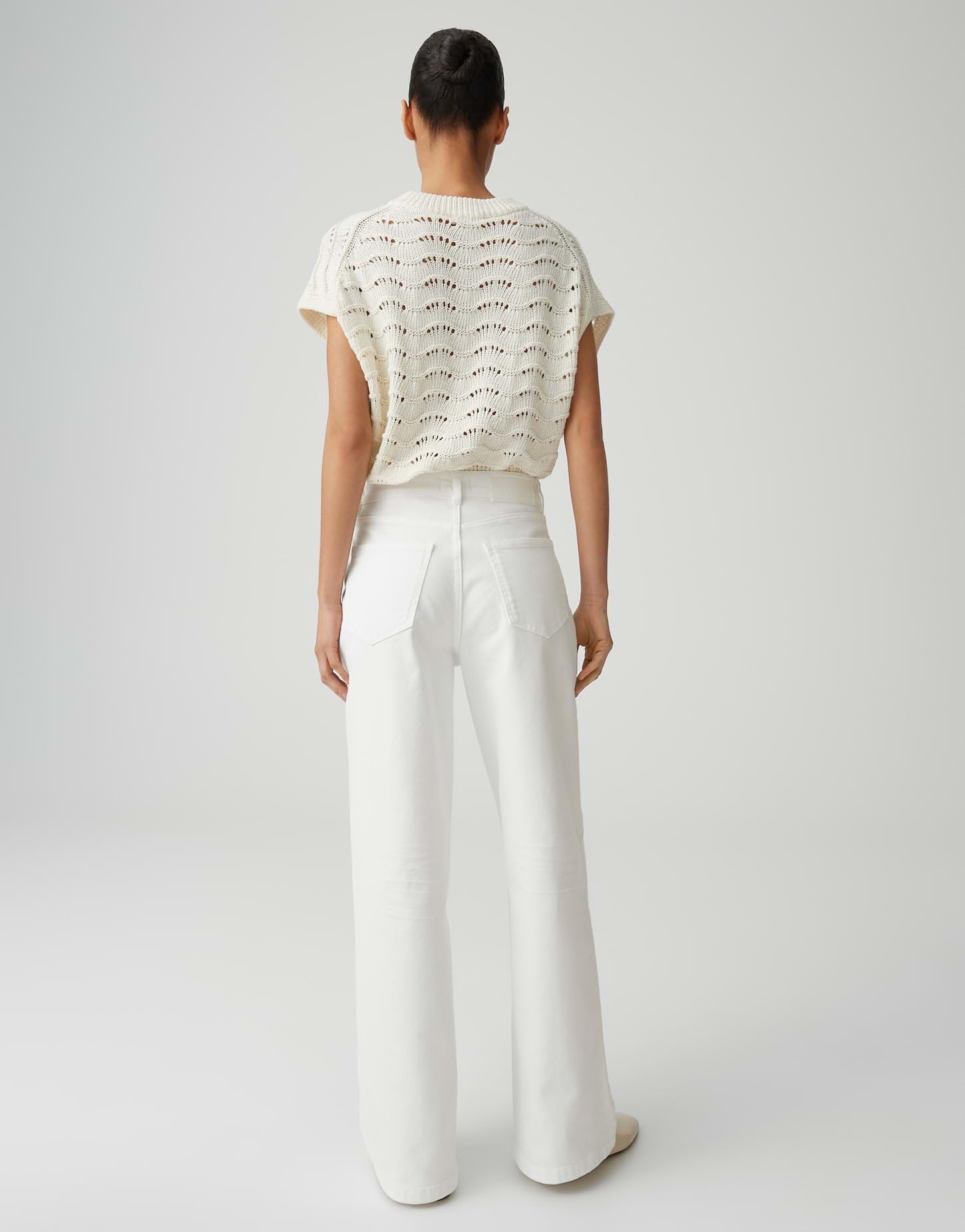 OPUS Damen Wide | MIVA URBAN Wide Leg Jeans aus BCI Cotton Mix Mid Rise