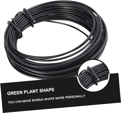 Miniatura 3 de Yardwe Estacas de alambre para plantas de jardín, varilla de soporte de plantas de metal flexible, alambre de enrejado, lazo de alambre de vid de