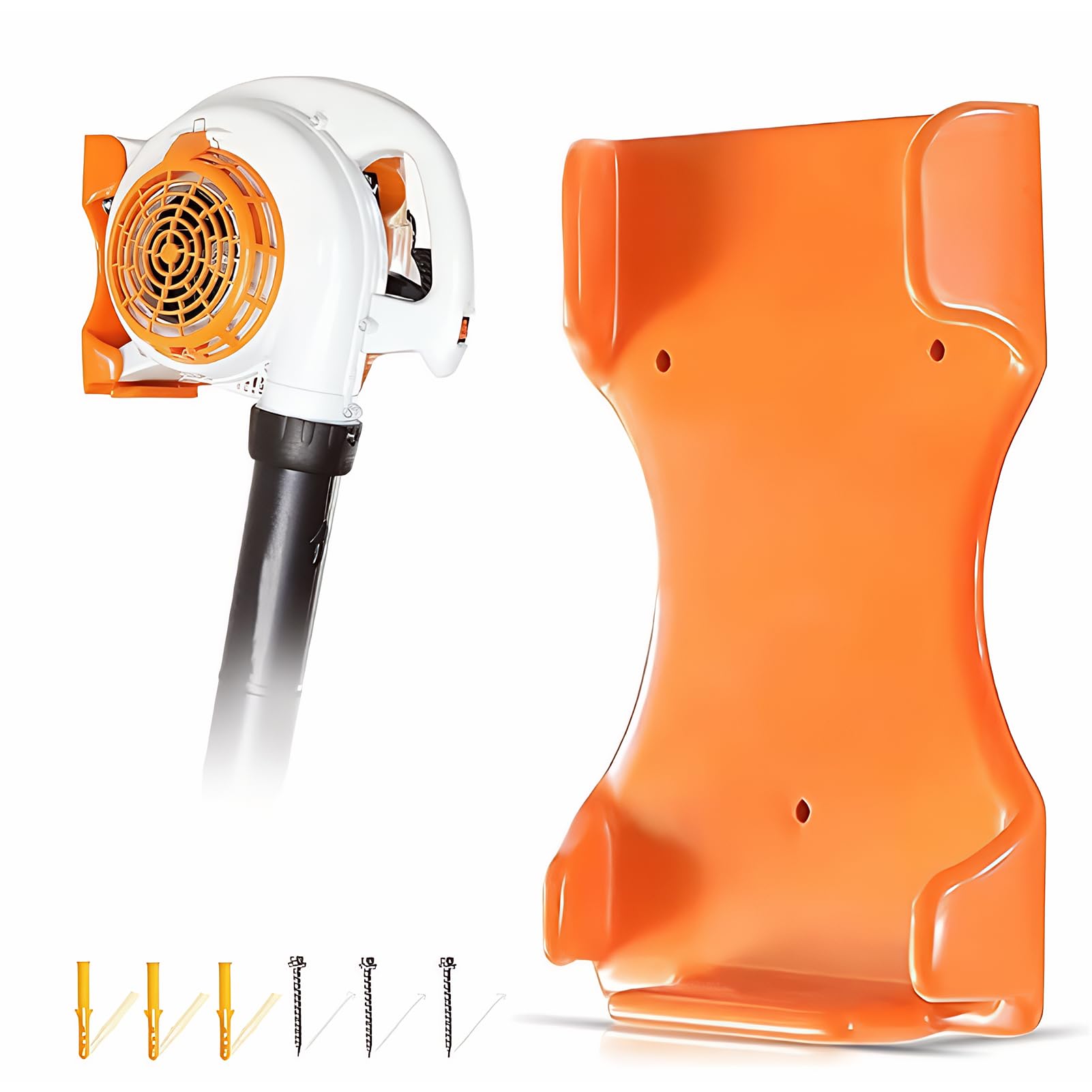 Ailan Handheld Blower Mounting Bracket, Garage Wall-Mounted Blower Holder, Simple Durable, Compatible With Tool , shelf