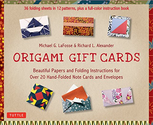 Origami Gift Cards Kit: Beautiful Papers and Folding Instructions for Over 20 Hand-folded Note Cards and Envelopes (36 Sheets in 12 Patterns & Color Book) Origami Gift Cards Kit: Beautiful Papers and Folding Instructions for Over 20 Hand-folded Note Cards and Envelopes (36 Sheets in 12 Patterns & Color Book)