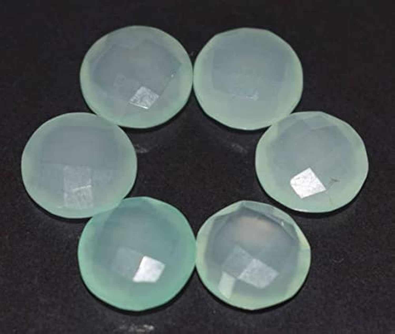 Calcédoine bleue perle 14mm pour créer des bijoux bohèmes faits main