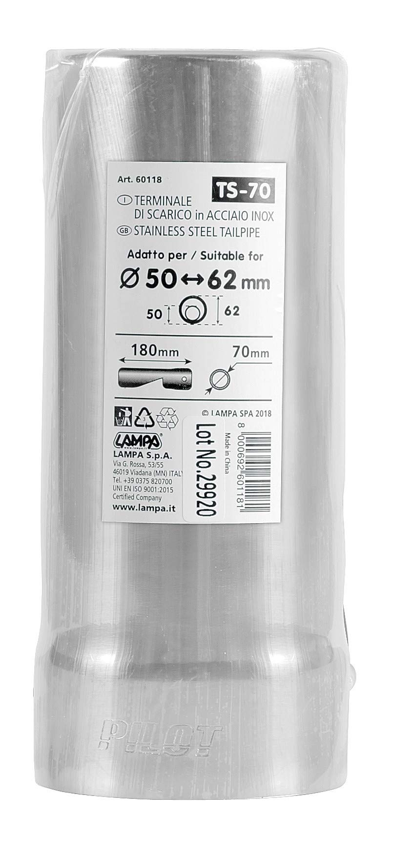 Lampa 60118 Auspuffblende