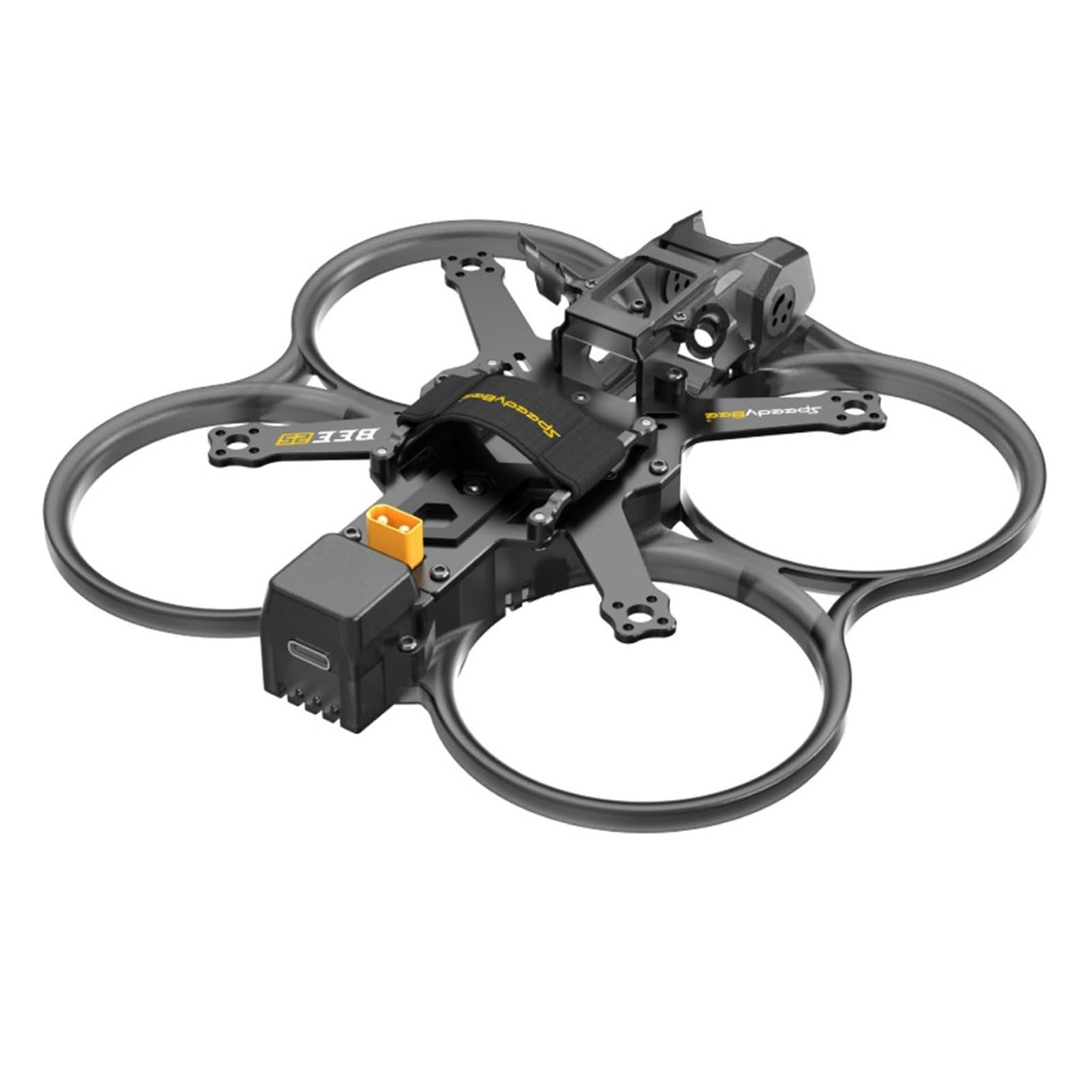 Kompatybilny z bezprzewodowym sterowaniem 2,5-calowym SpeedyBee Bee25 PRO/LITE EXT, zestaw ramki do drona, kompatybilny z jednostką powietrzną O3/Link/Vista VTX RC FPV Quadcopter (wersja standardowa)