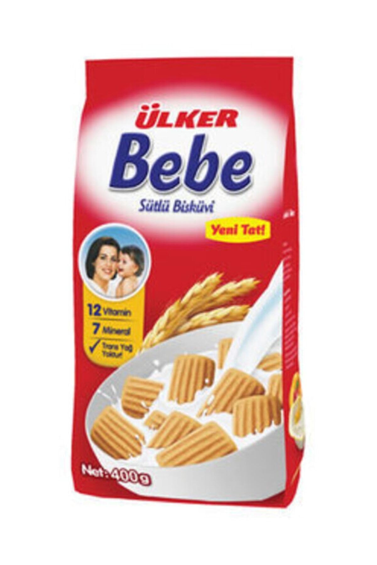ÜLKER Bebe Sütlü Bisküvi, 172 Gr