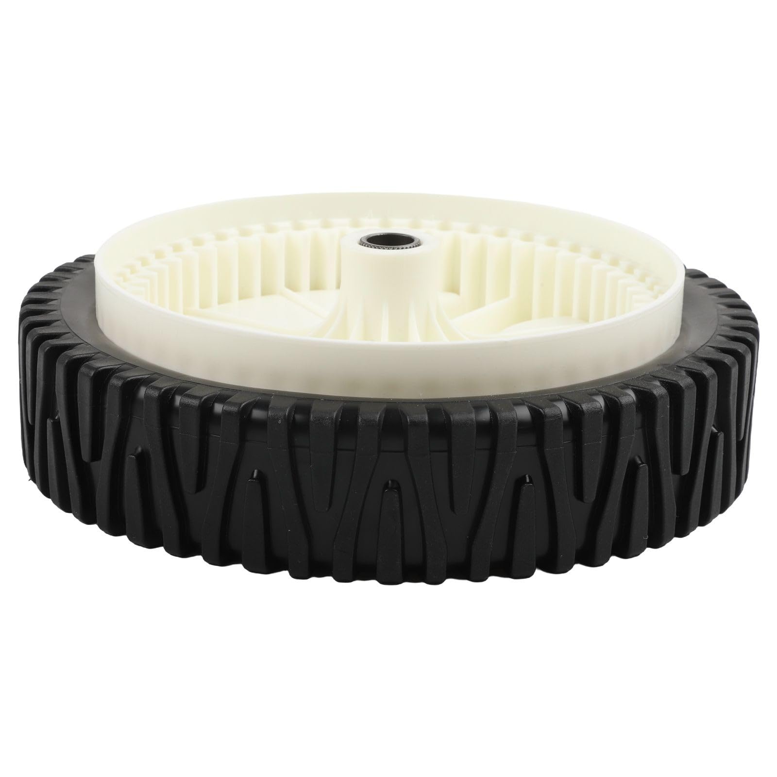 EasyByMall Ruedas de transmisión delanteras de 8 pulgadas para cortacésped, piezas de repuesto de goma de 53 dientes compatibles con Craftsman 917370431 917370441, 1-3/4 pulgadas de ancho