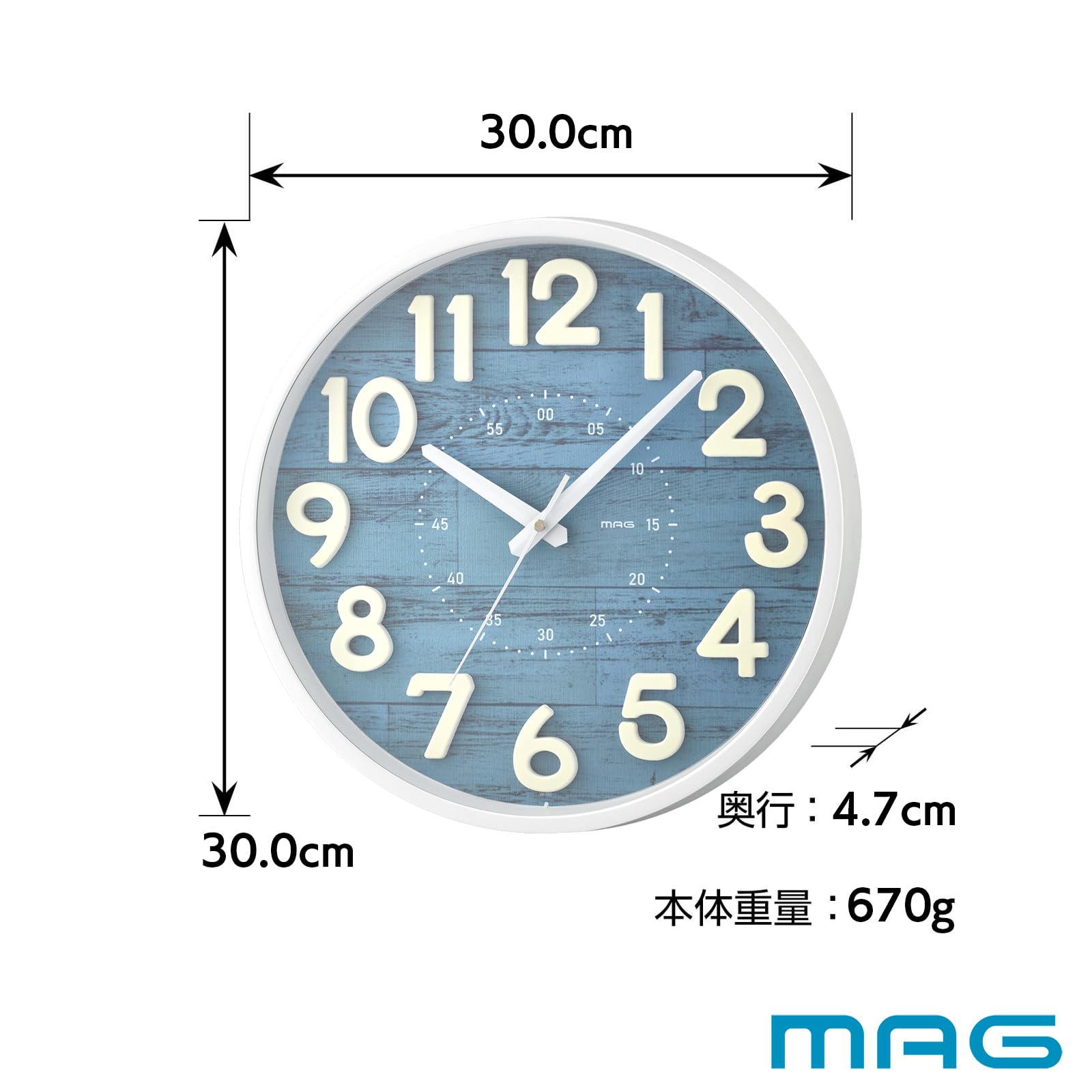 壁掛け時計　ブレーキ型 希少(プロジェクトμモデル) 楽天市場】時計 掛け置き兼用 置き時計 掛け時計 静音 おしゃれ