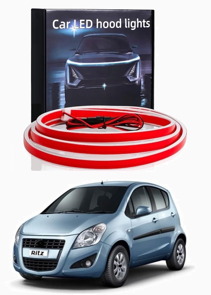 car led wood light/front bonnet led light white compatible with ritz