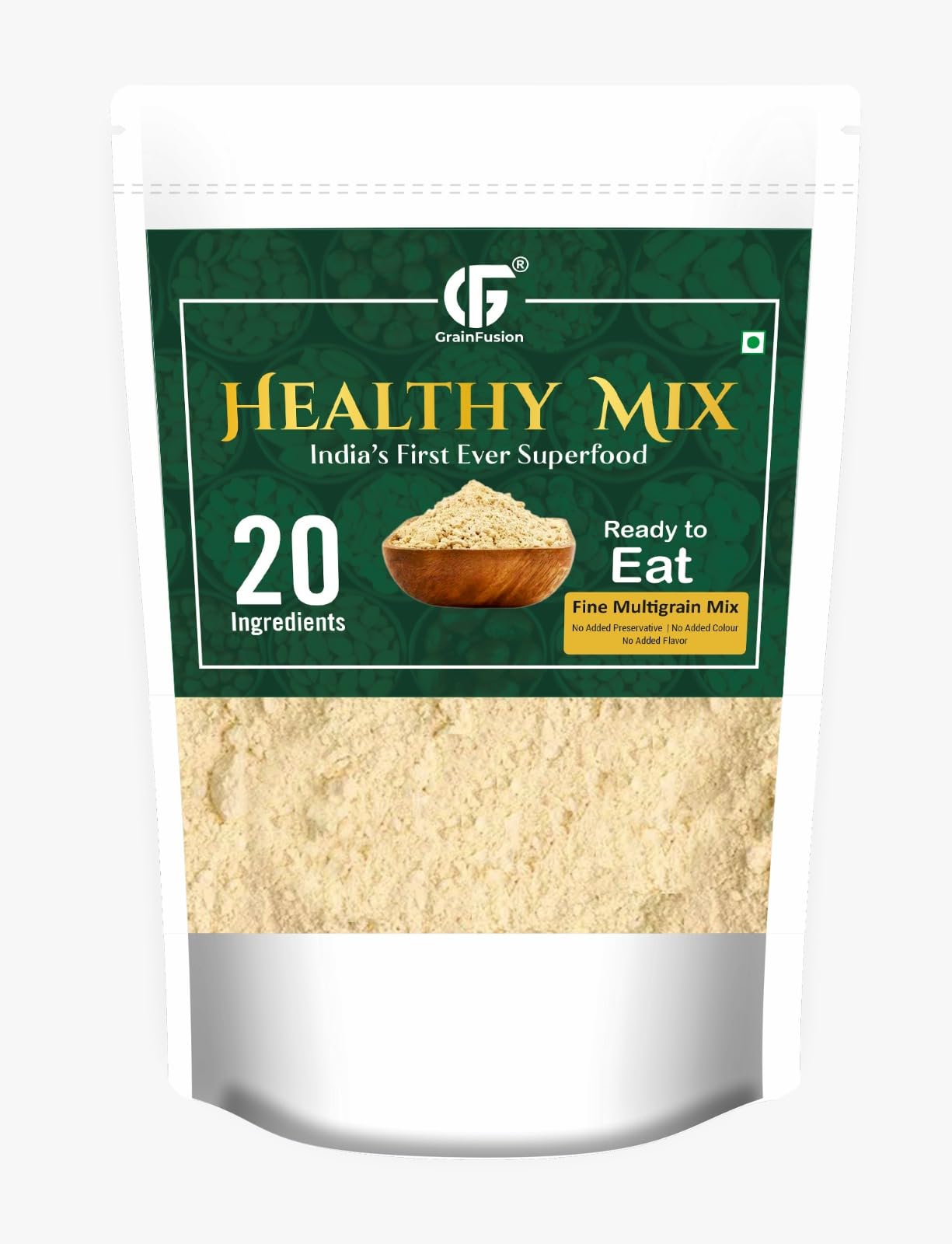 GrainFusion Healthy mix | Multigrain Sattu | Fully Natural | No Chemical,Preservatives,Colours,Flavours | No added Sugar | Suitable For All Ages | Containing 20 Ingredients including Millets And Dry Fruits. (Pack Of 1) (B0D9GWL8LV) Amazon Price History, Amazon Price Tracker