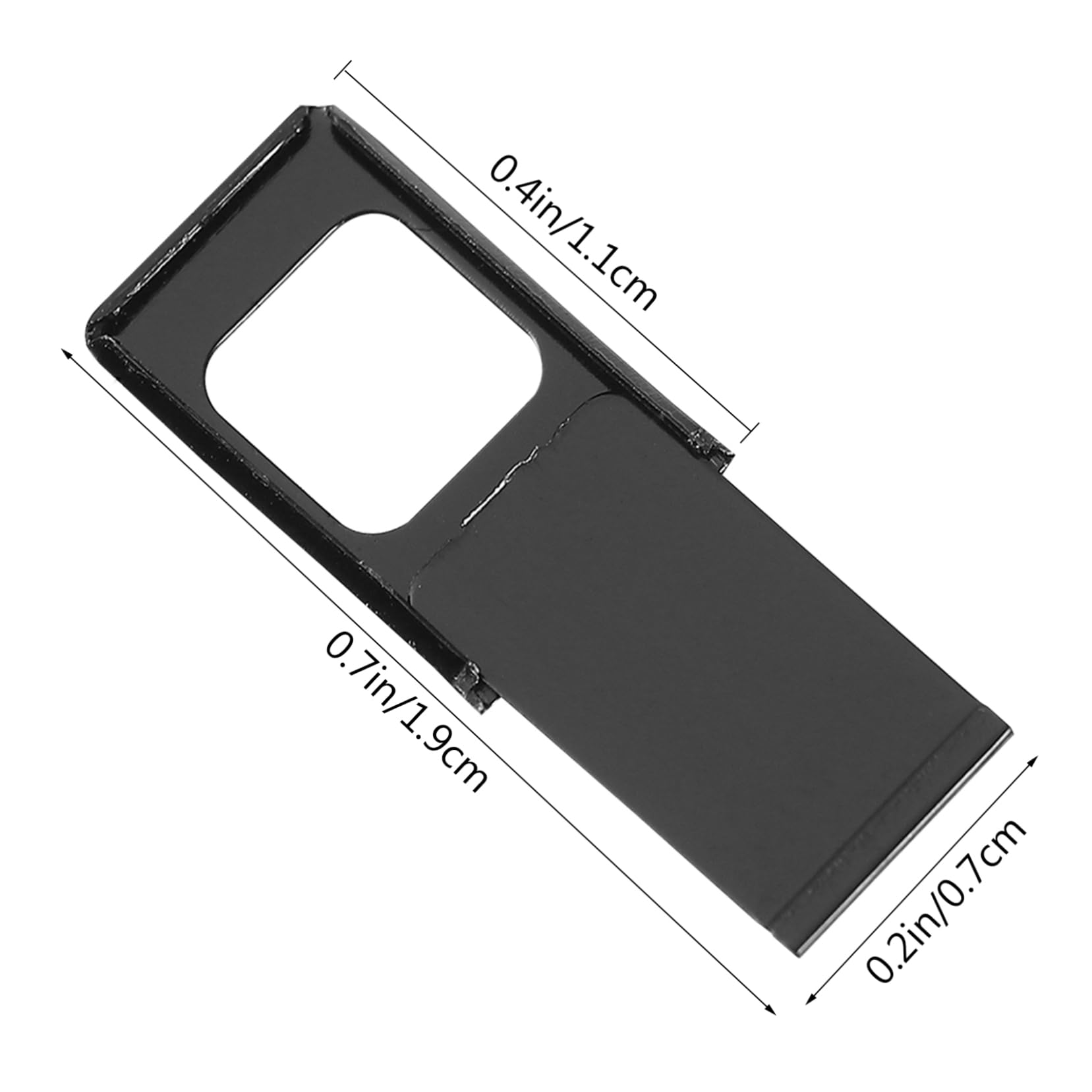 Uonlytech 10piezas Cubiertas Adhesivas para Webcam Deslizantes De Privacidad para Laptop Tablet y Móvil Protección Anti-Hacker Diseño Ultra Delgado y Fácil De Usar