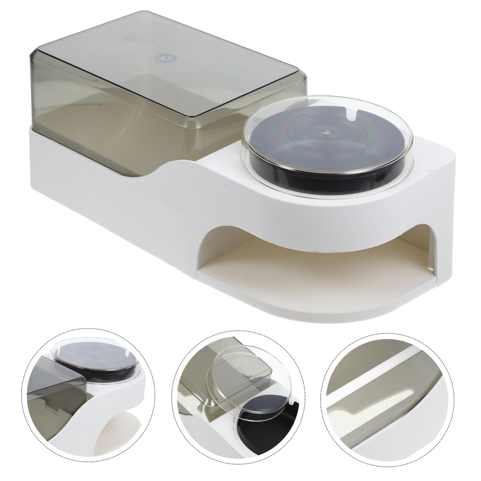 Alipis Porta Carta Igienica senza Foratura Colonnina Portarotolo da Bagno Porta Parete Organizzatore di Spazio Design Elegante per Casa e Ufficio