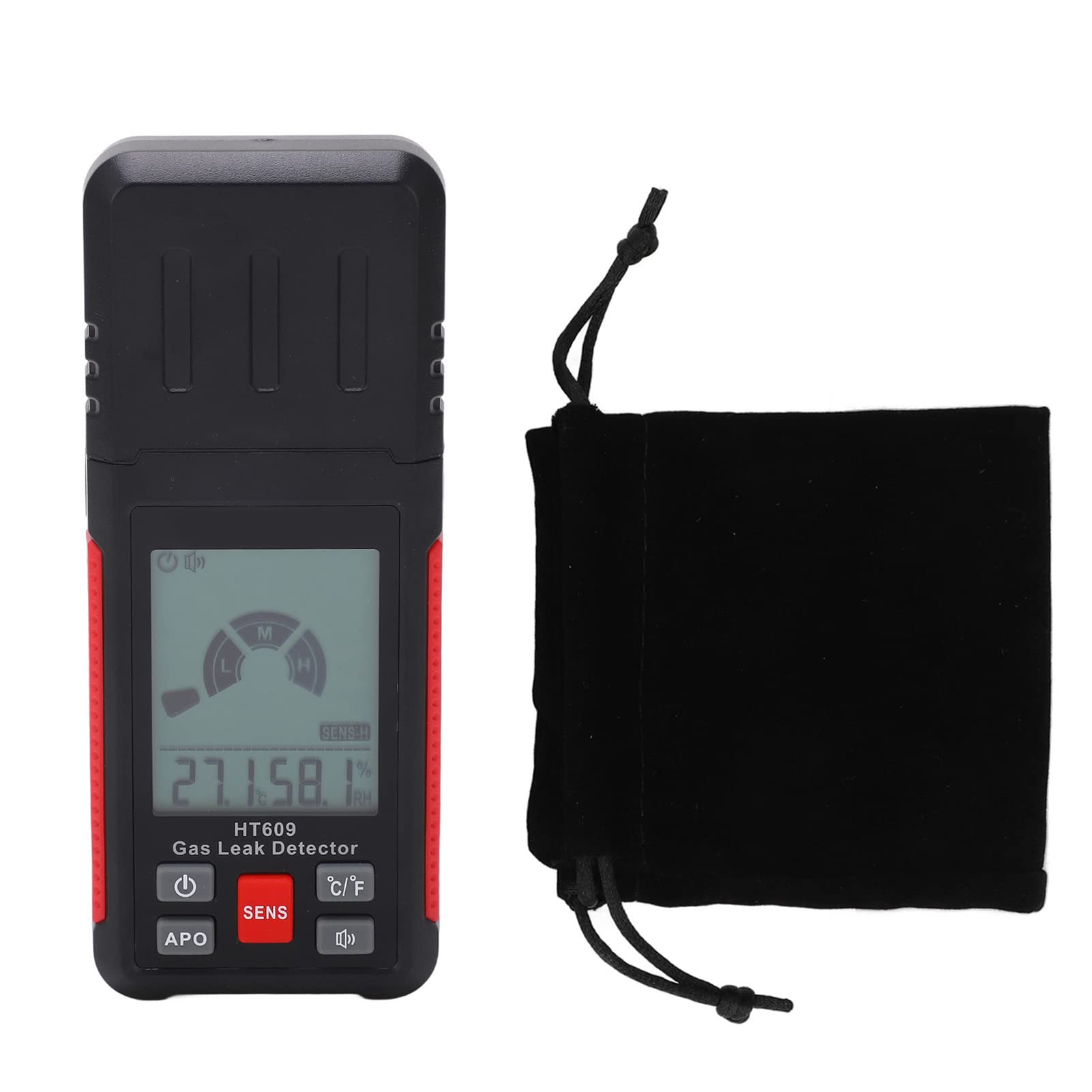 Detector de Fugas de Gas y probador de Alarma para acetona, acetileno, hidrógeno, benceno, butano, óxido de etileno, Gasolina, carborundo, NAFTA, Gas Natural y solventes, diseño