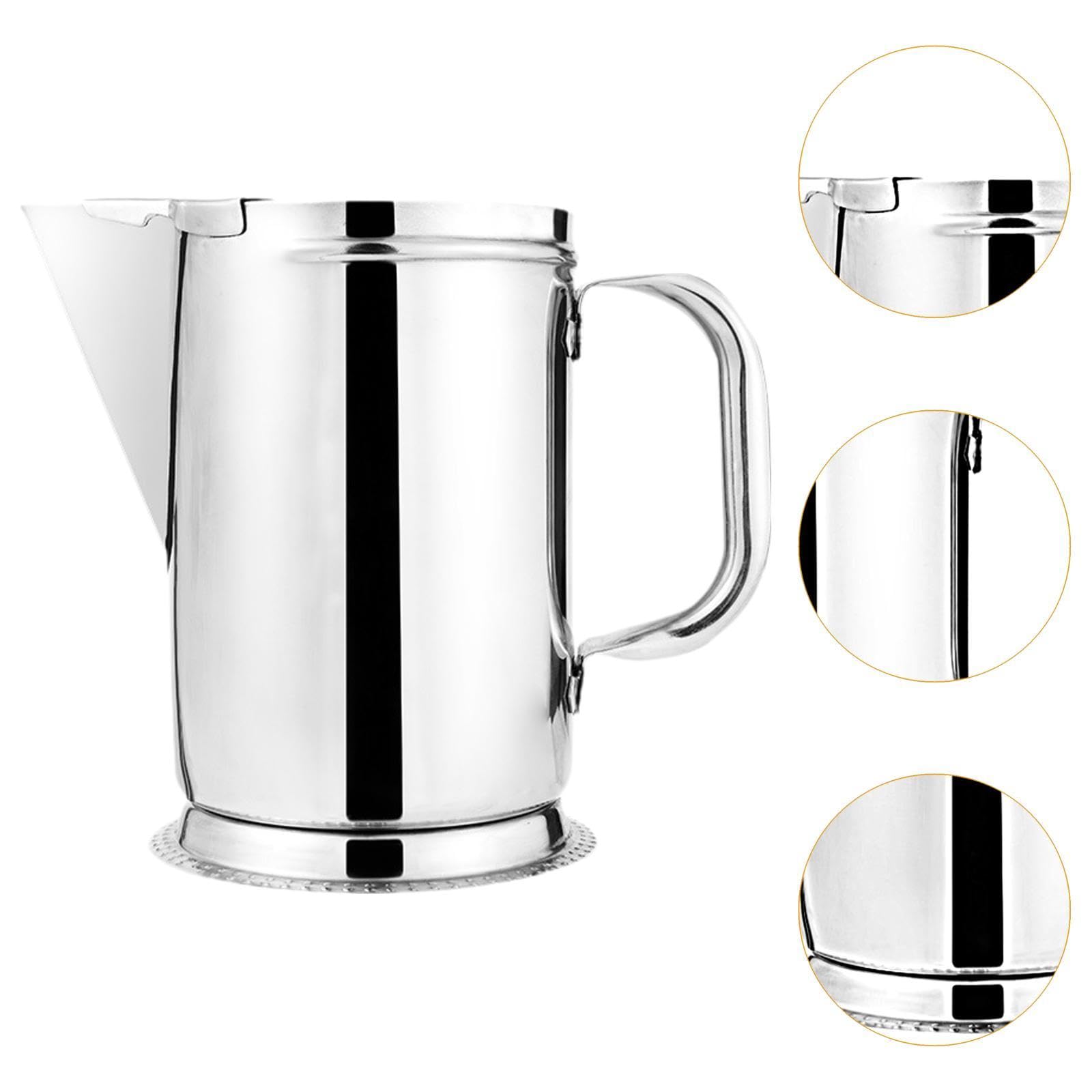 Dzbanek na wodę ze stali nierdzewnej Espresso Latte Art Kubek do podgrzewania masła Gładka powierzchnia Kawiarka do kawy Sosy i sosy