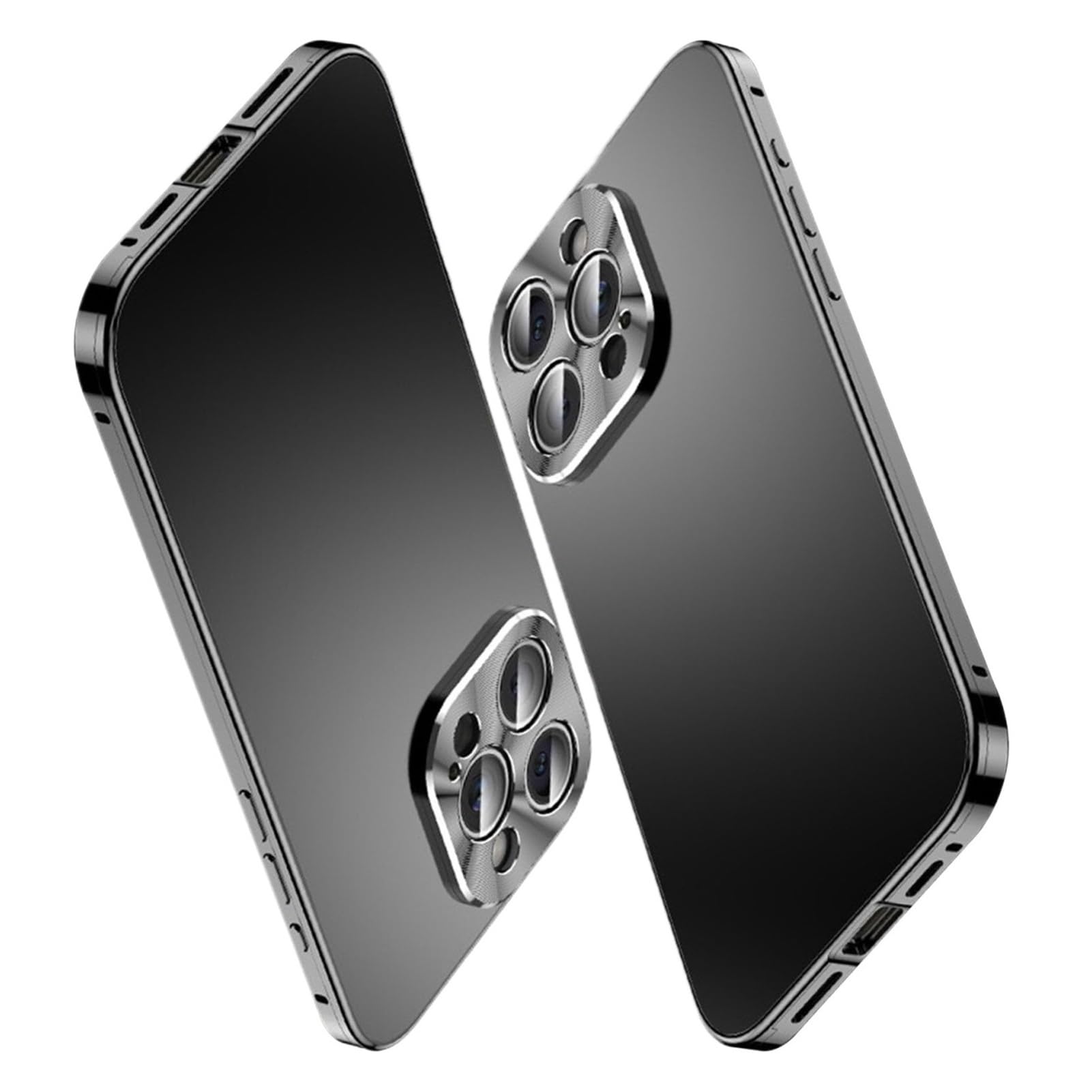 Coque iPhone 16 Pro Max rigide anti-empreintes dos mat noir - 8